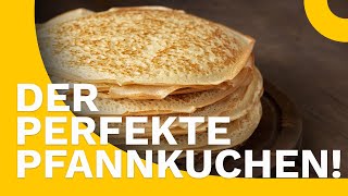 Einfaches Grundrezept für herzhafte Pfannkuchen [upl. by Essyla]