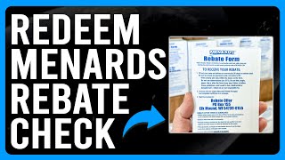 How to Redeem Menards Rebate Check How to Check Your Menards Rebate Status [upl. by Domenic]