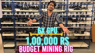 BUDGET Mining Rig for Ethereum amp How to setup the Mining Rig Harsh Gupta  Crypto Mining Farm India [upl. by Prebo579]