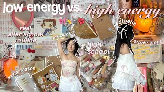 🎀🎧 REAL high school AFTER SCHOOL ROUTINE junior year ✧˚studying productive self care ୨ৎ 2024 [upl. by Leis]