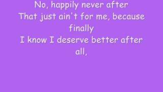 Pussycat dolls  happily never after lyrics [upl. by Renell699]