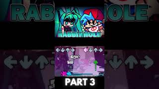 Rabbit Hole FNF PART 3 Cover By Zero FNF MOD shorts [upl. by Onfre]