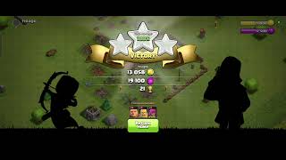 CLASH OF CLANS ATTACK TO WIN STAR BONUS TROPHIES [upl. by Tillo89]