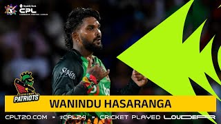 Wanindu Hasarangas BEST Wickets  CPL 2024 [upl. by Letisha]