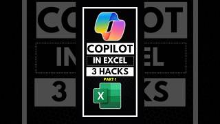 Top 3 MustKnow Copilot in Excel Hacks to Boost Your Data Analysis  Part 1 [upl. by Russel]