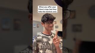 When you offer someone crisps 😭 relatable funny ksi fyp shorts [upl. by Malilliw]