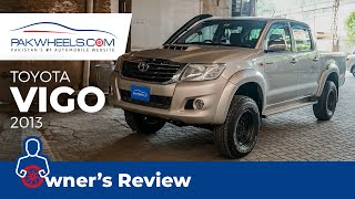 Toyota Hilux Vigo 2013  Owners Review Price Specs and Features  PakWheels [upl. by Brittne113]