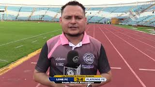 Partido Liga de Ascenso Honduras Liga de Ascenso oficial Honduras LONE FC Oficial vs Platense FC [upl. by Leaw128]