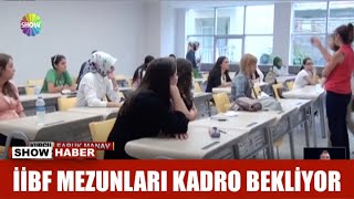 İİBF mezunları kadro bekliyor [upl. by Aiderfla280]