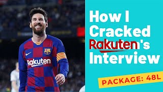 How I Cracked Rakutens Interview  Rakuten Interview Experience [upl. by Yrffoeg985]