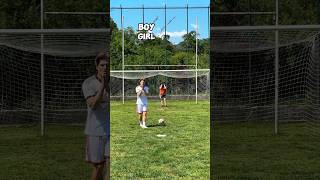 Blindfolded Penalties vs My Girlfriend⚽️🤣 challenge foryou shorts [upl. by Schonthal]