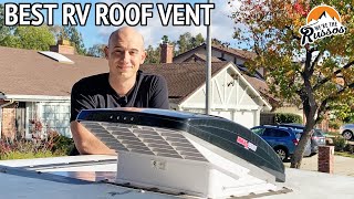 Review of Maxxair Fan RV Roof Vent with Intrgrated Rain Cover [upl. by Godard]