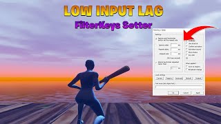 Fortnite Input Delay Fix FilterKeys Setter Tutorial  Chapter 5 Season 1 [upl. by Aleel]