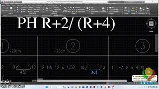 CALCUL ET FERRAILLAGE DE NERVURES DUN PLANCHER HOURDIS [upl. by Neeneg780]