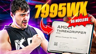 AMD THREADRIPPER 7995WX Este es el procesador más POTENTE del mundo  Render edición juegos IA [upl. by Struve]