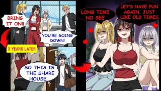 All My Roommates in the Share House Are My Old Rivals And Are DelinquentsManga DubRomCom [upl. by Magen]