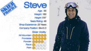 Steves Review  K2 AMP Rictor 82XTi Skis 2014  Skiscom [upl. by Yrem]