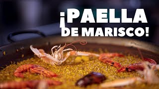 ¡Aprende la Paella de Marisco Auténtica [upl. by Ariik]