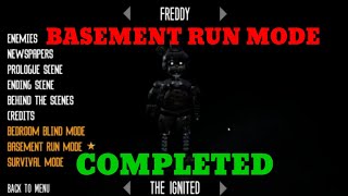 The Joy Of Creation Story ModeBasement Run Mode [upl. by Aikehs308]