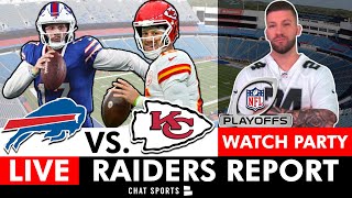 Bills vs Chiefs Live Stream NFL Playoffs AFC Divisional Round FREE CBS Watch Party Raiders Report [upl. by Eerual]