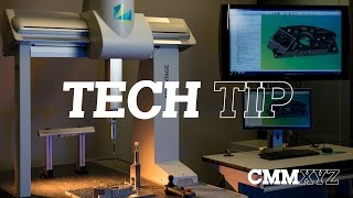 PCDMIS The Virtual CMM  CMM Tech Tips  CMMXYZ [upl. by Atiuqihc]