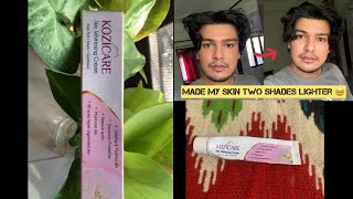 Kozicare Skin Whitening Cream Review  Non Sponsored [upl. by Perl274]