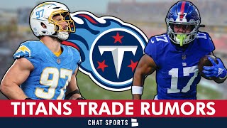 Tennessee Titans Trade Rumors On Joey Bosa Wan’Dale Robinson amp Tremaine Edmunds  Titans Rumors [upl. by Hitoshi]