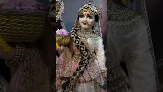 Braj Vrindavan ki mharani❤️jai shri radhe 🙏 reels radhakrishna [upl. by Manthei82]