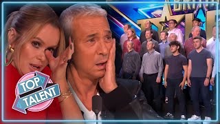 SENSATIONAL Welsh Male Choir Has Judges In TEARS In Britains Got Talent Audition 2023 [upl. by Marsiella]