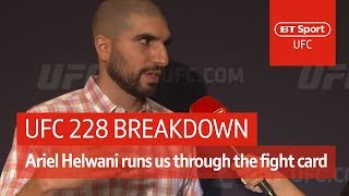 Ariel Helwani breaks down UFC 228 main event and fight card [upl. by Francis]