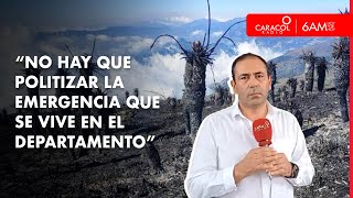 ¿Qué pasará con los frailejones del Páramo de Santurbán si continúan los incendios  Caracol Radio [upl. by Anabelle]