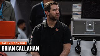 Brian Callahan on the Bengals Offense  2022 NFL Combine [upl. by Astrix619]