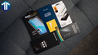 The BEST Tempered Glass Screen Protectors for the iPhone 1212 Pro [upl. by Wilen399]