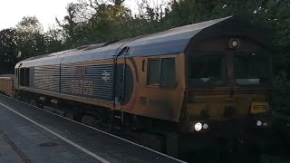 190524  Class 66  66759 TampT 66736  Bangor to Crewe Basford Hall  Engineering Train [upl. by Estren]