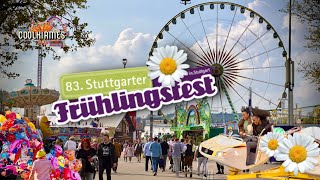 Partystimmung auf dem Stuttgarter Frühlingsfest 2023   Clip by CoolKirmes [upl. by Bachman458]