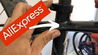 Como tá a bicicleta de CARBONO do Aliexpress depois de um ano [upl. by Ardelis]