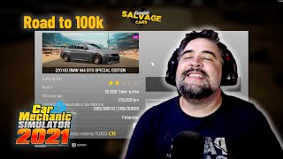 Road to 100000  Car Mechanic Simulator 2021 [upl. by Ayerim]