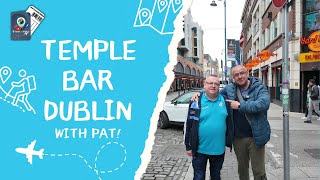 You Wont Believe Who Mr TravelON Found in Dublins Temple Bar  The Pat tour of Temple Bar Dublin [upl. by Neelloj800]