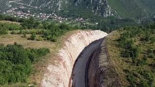 Prilazni put za koridor 5C u Čapljini Bivolje Polje  Bivolje Brdo 4K dron [upl. by Hitt]