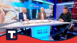 Česti prelomi zbog poledice  Prof dr Nemanja Slavković • DOBRO JUTRO TANJUG [upl. by Aerdnaed35]