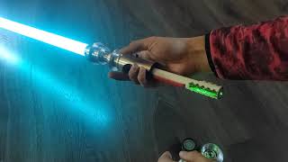 Обзор светового меча Кайла Катарна  Kyle Katarn lightsaber review  Warsabers [upl. by Niai715]