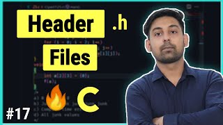 Header Files In C Programming  In Hindi  By Nirbhay Kaushik [upl. by Raimes]