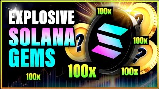 Top Solana Crypto GEMS  Dont Miss These 7 SOL Coins💎 [upl. by Ashton376]