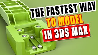 Hard Surface The Fastest Way To Model In 3ds Max  N°264 [upl. by Hodosh]