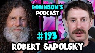 Robert Sapolsky Determinism Free Will amp The End of Moral Responsibility  Robinsons Podcast 193 [upl. by Azal742]