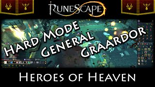 RuneScape 3 Hard Mode General Graardor  Heroes of Heaven Clan Event Dutch Clan [upl. by Attelliw]