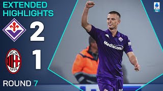 FIORENTINAMILAN 21  EXTENDED HIGHLIGHTS  SERIE A 202425 [upl. by Greiner]