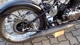 tha Heist bobber 250 ccm GET CCW Cyclewerks LH250 ClevelandCycleWerks [upl. by Adriel331]