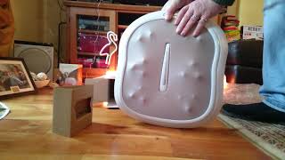 Sanitas shiatsu foot massager unboxing [upl. by Irme]