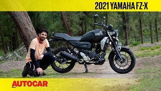 Yamaha FZX review  What Xactly is it  Ride Review  Autocar India [upl. by Deloria260]